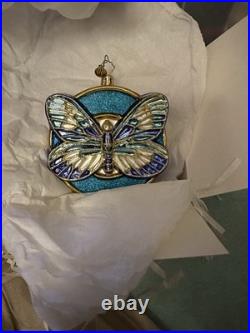 Christopher radko christmas ornament Wings Of Hope Butterfly Diabetes