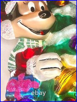 DISNEY RADKO ORNAMENT WINTER MINNIE 99-DIS-16 NEW WithBOX NEVER DISPLAYED 1999