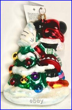 DISNEY RADKO ORNAMENT WINTER MINNIE 99-DIS-16 NEW WithBOX NEVER DISPLAYED 1999