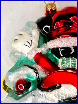 DISNEY RADKO ORNAMENT WINTER MINNIE 99-DIS-16 NEW WithBOX NEVER DISPLAYED 1999