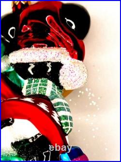 DISNEY RADKO ORNAMENT WINTER MINNIE 99-DIS-16 NEW WithBOX NEVER DISPLAYED 1999