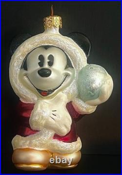 DISNEY Radko Snowball Family 98-DIS-24 Mickey & Friends #896 of 2000 New 1998