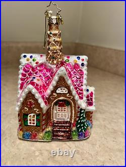 Delectable Dwelling Christmas Ornament by Christopher Radko SIGNED BY ARTIST