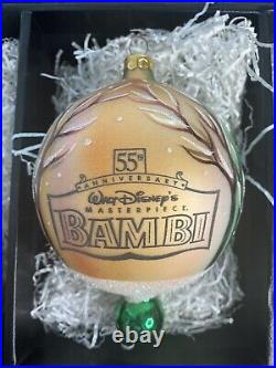 Disney Radko Bambi 55th Anniversary Ornament Set