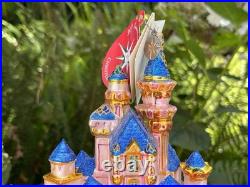 Disneyland 50th Christopher Radko Glass Ornament Sleeping Beauty Castle LE NIB