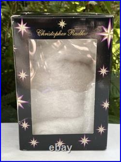 Disneyland 50th Christopher Radko Glass Ornament Sleeping Beauty Castle LE NIB