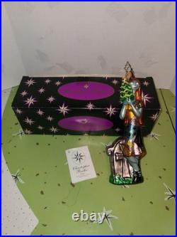 Disneyland Christopher RADKO Glass Nightmare Before Christmas SALLY Ornament Tag