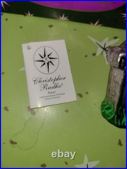 Disneyland Christopher RADKO Glass Nightmare Before Christmas SALLY Ornament Tag Disneyland Christopher RADKO Glass Nightmare Before Christmas SALLY Ornament Tag