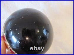 Early Vintage STAINED GLASS Christopher Radko Glass Ball Ornament 87-006-0