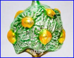 Extremely Rare CHRISTOPHER RADKO Grapefruit Tree Glass Christmas Ornament
