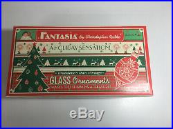 Fantasia By Christopher Radko Vtg Christmas Ornaments