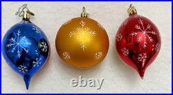 Fantasia by Christopher Radko-Grandma's Own Vintage-Set of 3-Select Edition-MIB