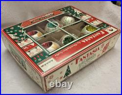 Fantasia by Christopher Radko-Grandma's Own Vintage-Set of 6-Le Petit Fleur-MIB