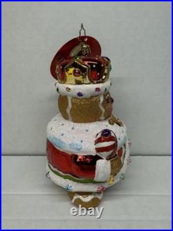 Ginger King With BOX 1017697 By Christopher Radko (rare) 2015