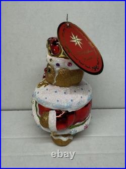 Ginger King With BOX 1017697 By Christopher Radko (rare) 2015