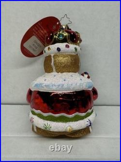 Ginger King With BOX 1017697 By Christopher Radko (rare) 2015