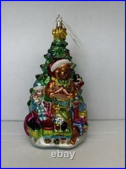 Grand Teddy Tree With BOX 1011015 By Christopher Radko (RARE) 2003