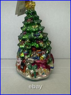 Grand Teddy Tree With BOX 1011015 By Christopher Radko (RARE) 2003