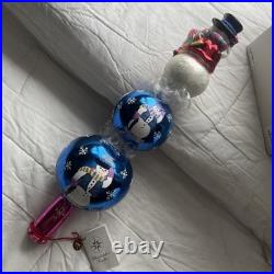 Hand Painted RARE Christopher Radko Tree Topper Finial LIMITED EDITION 15 In Vtg