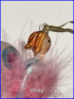 Handblown Christopher Radko Fairy Godmother Ballerina Christmas Ornament Italy
