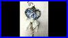 Handmade_Blue_Floral_Heart_Christmas_Ornament_01_yttz