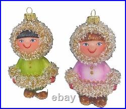 Heartfully Yours IT'S A SMALL WORLD Christopher Radko 5.5 2023 Glass Ornaments