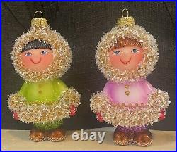 Heartfully Yours IT'S A SMALL WORLD Christopher Radko 5.5 2023 Glass Ornaments