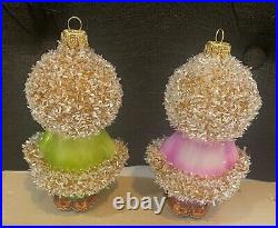 Heartfully Yours IT'S A SMALL WORLD Christopher Radko 5.5 2023 Glass Ornaments