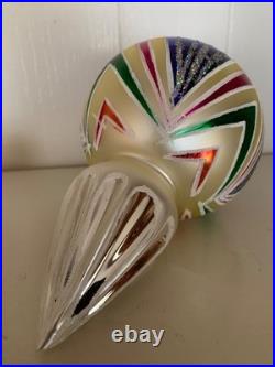 Heartfully Yours by Christopher Radko, Blue Burst #39 of 50 ltd. Ed