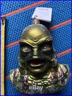LARGE Radko Creature From The Black Lagoon Universal Monsters Christmas Ornament