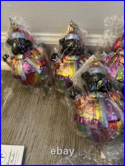 Lot of 12 Vintage Christopher Radko Ornaments Original Box Packaging Collectible