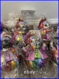 Lot of 12 Vintage Christopher Radko Ornaments Original Box Packaging Collectible