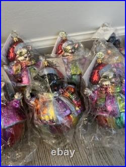 Lot of 12 Vintage Christopher Radko Ornaments Original Box Packaging Collectible