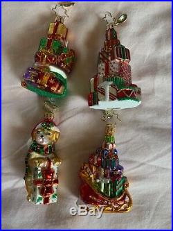 Lot of 20 Christopher Radko Mini Christmas Ornaments