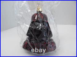 Lot of 2 NEW Christopher Radko Disney Star Wars Darth Vader & Chewbacca Ornament
