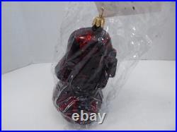 Lot of 2 NEW Christopher Radko Disney Star Wars Darth Vader & Chewbacca Ornament