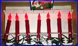 Lot of Three (3) Christopher Radko Shiny Brite Christmas Candle Light Sets HTF