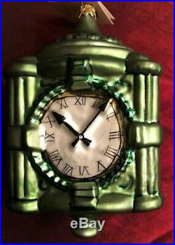 Marshall Fields/Christopher Radko Limited Edition State Street Clock Ornament