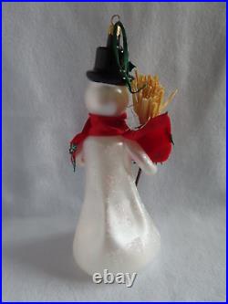 Mr. Hollyhopper Radko Blown Glass Ornament 98-402-0 MINT