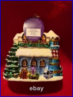 NEW Christopher Radko 2013 Making Christmas Memories Glass Ornament