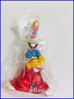 NEW DISNEY CHRISTOPHER RADKO Ornaments Roger & Jessica Rabbit Figures