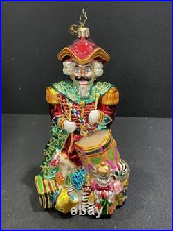 NEW IN BOX Christopher Radko Royal Star Regal Regiment Glass Ornament 1010476