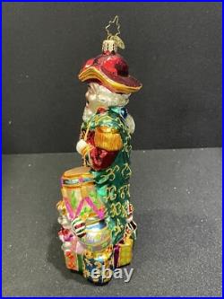 NEW IN BOX Christopher Radko Royal Star Regal Regiment Glass Ornament 1010476