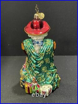 NEW IN BOX Christopher Radko Royal Star Regal Regiment Glass Ornament 1010476