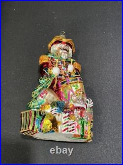 NEW IN BOX Christopher Radko Royal Star Regal Regiment Glass Ornament 1010476