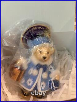 NEW Radko 2023 Bloomingdale's Muffy Shopper Christmas Ornament #3013705