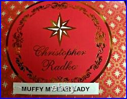NIB Christopher Radko MUFFY MY FAIR LADY Ornament Retired 1015677