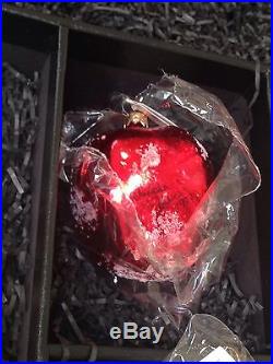 NIB Christopher Radko Snow White Limited Edition Ornament Box Set 186/500 Signed
