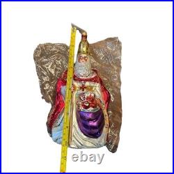 NIOB VTG Christopher Radko St Nicholas Saint Nicholas Christmas Ornament New NIOB VTG Christopher Radko St Nicholas Saint Nicholas Christmas Ornament New