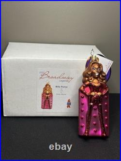 NWT Christopher Radko Broadway Legends BILLY PORTER as LOLA KINKY BOOTS Ornament